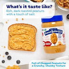 Peanut Butter & Co. Old Fashioned Crunchy Peanut Butter, 8g Protein, Non-GMO Project Verified, No Sugar Added, Gluten Free, Vegan, 16 Ounce (Pack of 6)