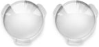 Biconvex Lens Set, Pop-Tech Optical Glass Lens Bi-Convex 34mm Diameter 45mm Focal Length Lenses for Google Cardboard VR