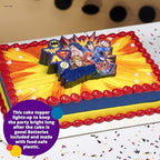 DecoPac Cake Decorating Justice League United Cake Topper For Birthdays and Special Occasions
