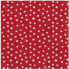 Caspari Small Dots Paper Luncheon Napkins in Red - 20 Per Package