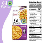 GI Pasta Penne, 8.8 oz | Low Glycemic, Premium Italian-Style Dry Pasta for Cooking, Perfect for Sauces and Everyday Meals