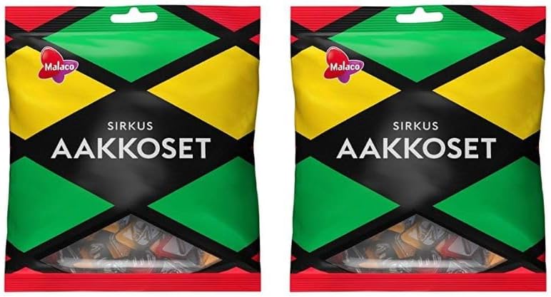 Cloetta Malaco Aakkoset wine gum mix Gummy 2 Pack of 315g
