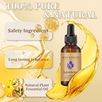 Lavender Essential Oil 30ML - 100% Pure and Natural Oils for Aromatherapy Diffuser - 1 Fl Oz/Lavender