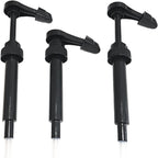 Syrup Pump with Tip Cover for Jordan’s Skinny Syrups Mixes 750ml (25.4 fl.oz) Bottles (Pack of 3). FDA Compliant. BPA Free. Product of Bayside Traders®