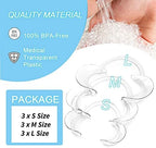 Dental Cheek Retractor, 9-Pack 100% BPA-Free C-Shape Autoclavable Mouth Opener Retractors for Teeth Whitening, Party, Mouthguard Challenge Game (3X Size S, 3xSize M, 3xSize L) (9 Pack)