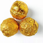 500pcs Golden Chocolate Candy Foil Candy Wrappers Foil Paper for Aluminium Wrapping Paper Packaging