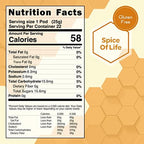 True Honey Chai Tea Pods - All Natural Organic Cinnamon, Clove, Coriander, Anise and Fennel - 22 Count