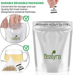 Tealyra - Tranquil Dream - 25 Bags - Chamomile Honeybush Lavender - Calming - Relaxing - Herbal Loose Leaf Tea - Caffeine-Free - Pyramids Style Sachets