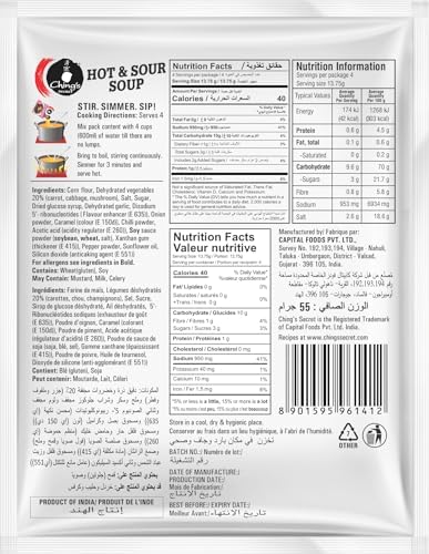 Ching's Secret, Hot & Sour Soup, 55 Grams(gm)