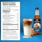 Syruvia Sugar-Free Gingerbread Coffee Syrup - 12.7 fl oz Premium Coffee Flavoring Syrup - 0 Calorie - Kosher Coffee Syrups, Gluten Free, Perfect for Drinks, Soda, Shakes, Desserts, and More.