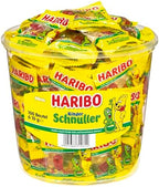 Haribo Kinder Schnuller 100Minibeutel, 1er Pack (1 x 980 g Dose)