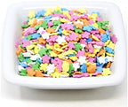 Oasis Supply Pastel Stars Sprinkle Quins, 8-Ounce