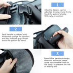 Transfer Belt with Leg Loops, Durable and Wear Resistant Geriatric Walking and Toddler Belt, Medical Nursing Safety Gait Assist Device for Bariatrics Pediatric Elderly Occupational Supplies