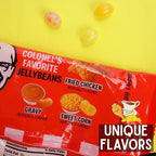 KFC Jelly Beans, Colonel's Favorite Flavors- Fried Chicken, Gravy and Sweet Corn, Funny Gag Gift Easter Basket Stuffer Candy, 4 Ounces