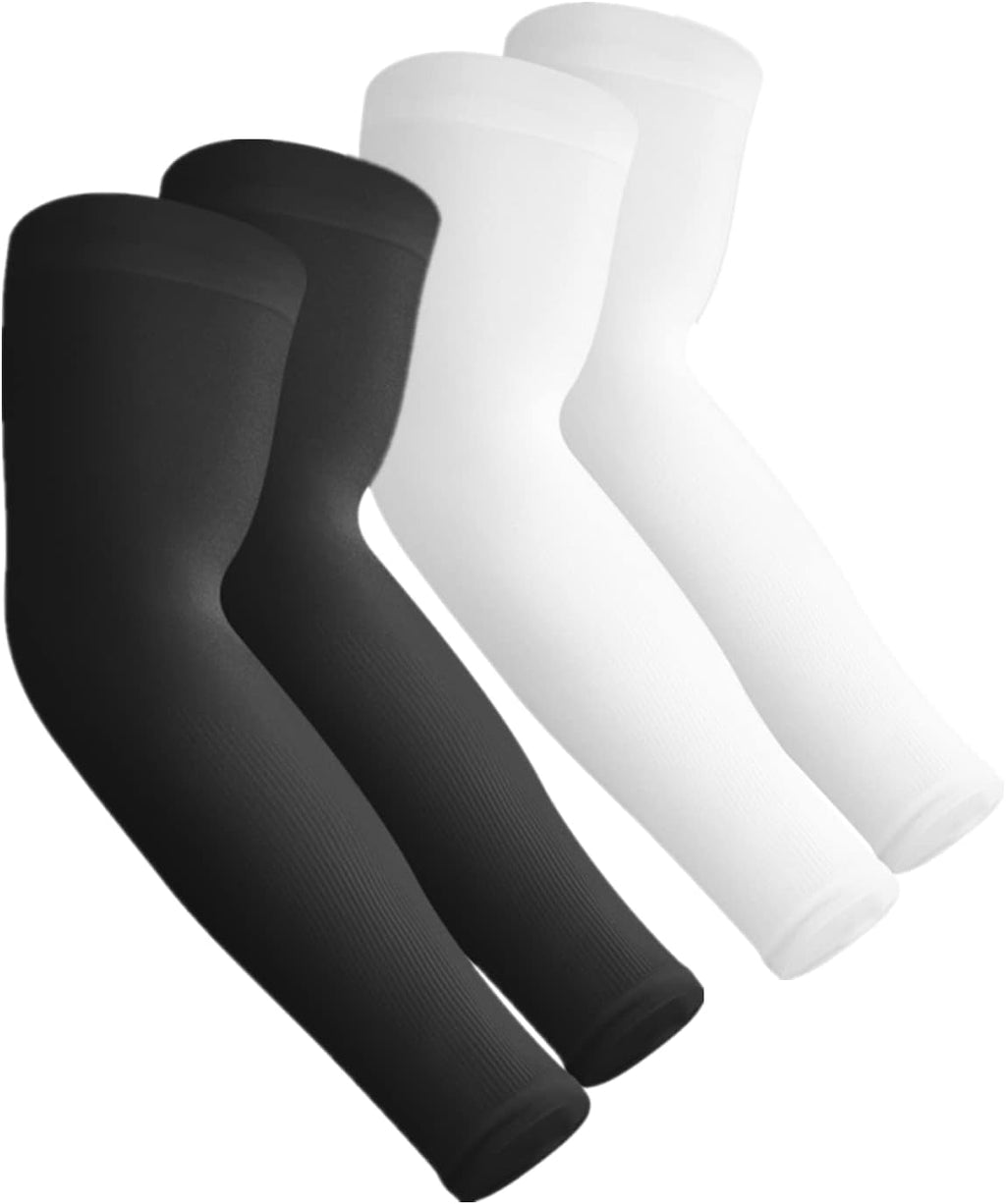 Aegend Sun Protection Cooling Arm Sleeves Compression - Tattoo Cover up - Sun Sleeves for Men Women Youth