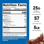 Nutricost Grass-Fed Whey Protein Concentrate (Chocolate) 5LBS - Undenatured, Non-GMO, Natural Flavors…