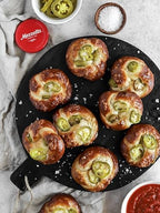Mezzetta Pickled Jalapeno Peppers Jar Variety Pack - Includes: Hot & Tamed Jalapeño - Gluten Free, Kosher, Keto, Packed Fresh in California - Medium & High Heat - 16 Oz - Pack of 2