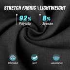 CADITEX Womens Joggers with Pockets,Stretch Active Drawstring Sweatpants Women for Travel Workout Running