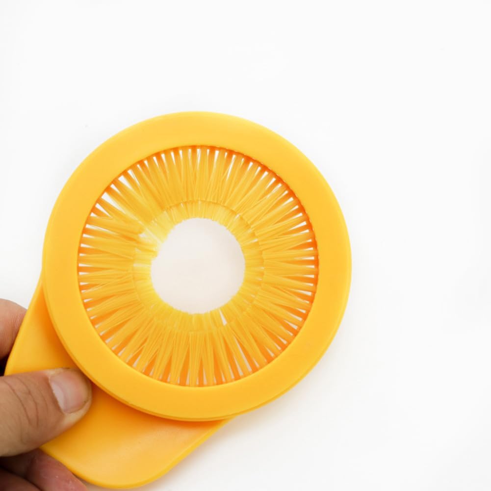 AKOAK 1 Pack Corn Cleaning Brush Vegetable Washer Plastic Vegetable Fruit Silk Remover Household Kitchen Corn Cucumber Yam Carrot Cleaning Accessories