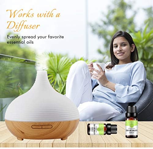 Lily of Valley Essential Oil 100% Pure Oganic Plant Natrual Lily of Valley Oil for Diffuser Aromatherapy Message Skin Care - 10ML