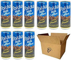 POKKA Coffee 9-Pack Set - Milk Coffee, Vanilla Coffee, Cappuccino, 8.1 Fl Oz (240ml) Each (Milk Coffee)