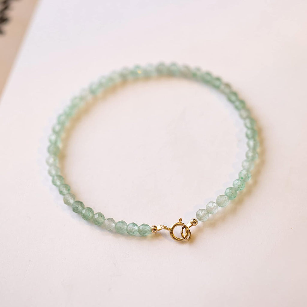3mm Round Cut Stone Natural Jade Beads Beaded Bracelets Women Girls Accessories Gifts,Cut Beads