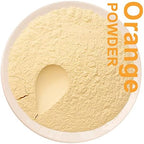 Plant Gift 100% Pure Orange Powder 100G/3.25oz 香橙粉 Non-GMO Powder, No Filler, No additives, Natural Orange Flour, Best Flavor for Smoothie, Drinks, Coffee and Baking, Adds Flavor and Taste