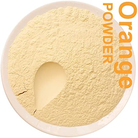 Plant Gift 100% Pure Orange Powder 100G/3.25oz 香橙粉 Non-GMO Powder, No Filler, No additives, Natural Orange Flour, Best Flavor for Smoothie, Drinks, Coffee and Baking, Adds Flavor and Taste