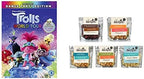Trolls World Tour [2020] with Joe & Seph's Peanut Butter Popcorn Snack Pack - 1 x BagsHandmade in UK | Suitable for Vegetarians | Gluten Free | Air-popped | Movie night in - 32g