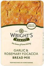 Wright's Garlic & Rosemary Focaccia Bread Mix (500g) - Pack of 6