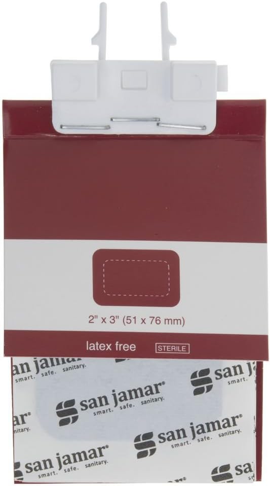 San Jamar Mani-Kare® Latex-Free Blue Patch Bandage Cartridge, 3 Cartridges