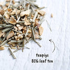Teapigs Lemon & Ginger Herbal Loose Tea Made With Whole Tea Leaves, Natural Ingredients, Non-GMO, Caffeine-Free, Warming Blend – 1 Pack of 200g Loose Tea