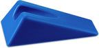 Suzile Mobilization Wedge 7.9 x 4.1 x 2 Inch Triangle Therapy Non Slip Silicone Wedge Pillow Sturdy Support for Relieve Spinal Pain Rehabilitation Tool(Blue)