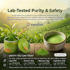 ZenRitual Ceremonial Grade Matcha Powder - Pure Organic Green Tea, 1.41 oz (40 Single Servings) Tin - Authentic Stone Ground, Eurofins Tested - Zero Sugar, Best for Oat Milk Latte, Smoothies & To Go (Vegan, Keto)