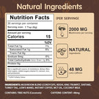 Mushroom Coffee, 6 Adaptogenic Mushrooms with Lion's Mane, Cordyceps, Turkey Tail & More, Instant Mushroom Coffee for Focus, Energy, Immune & Digestion Support