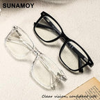 Nearsighted Myopia Glasses Mens Womens Blue Light Spring Hinge Shortsighted Distance Glasses