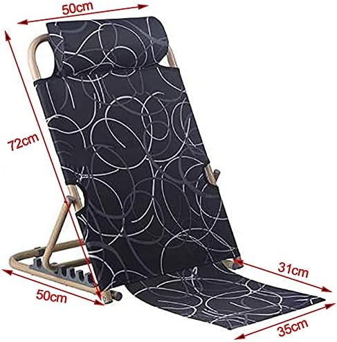Multi-purpose backrest, back pain, injury, reflux, adjustable sit-ups, bed and chair, adjustable to 7 positions for patients