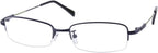 Computer Reading Glasses Mens Womens Half Rim +3.75 Blue Radiation Protection Readers