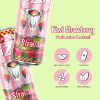 AriZona Kiwi Strawberry, Fruit Juice Drink - Big Can, 22 Fl Oz (Pack of 12)