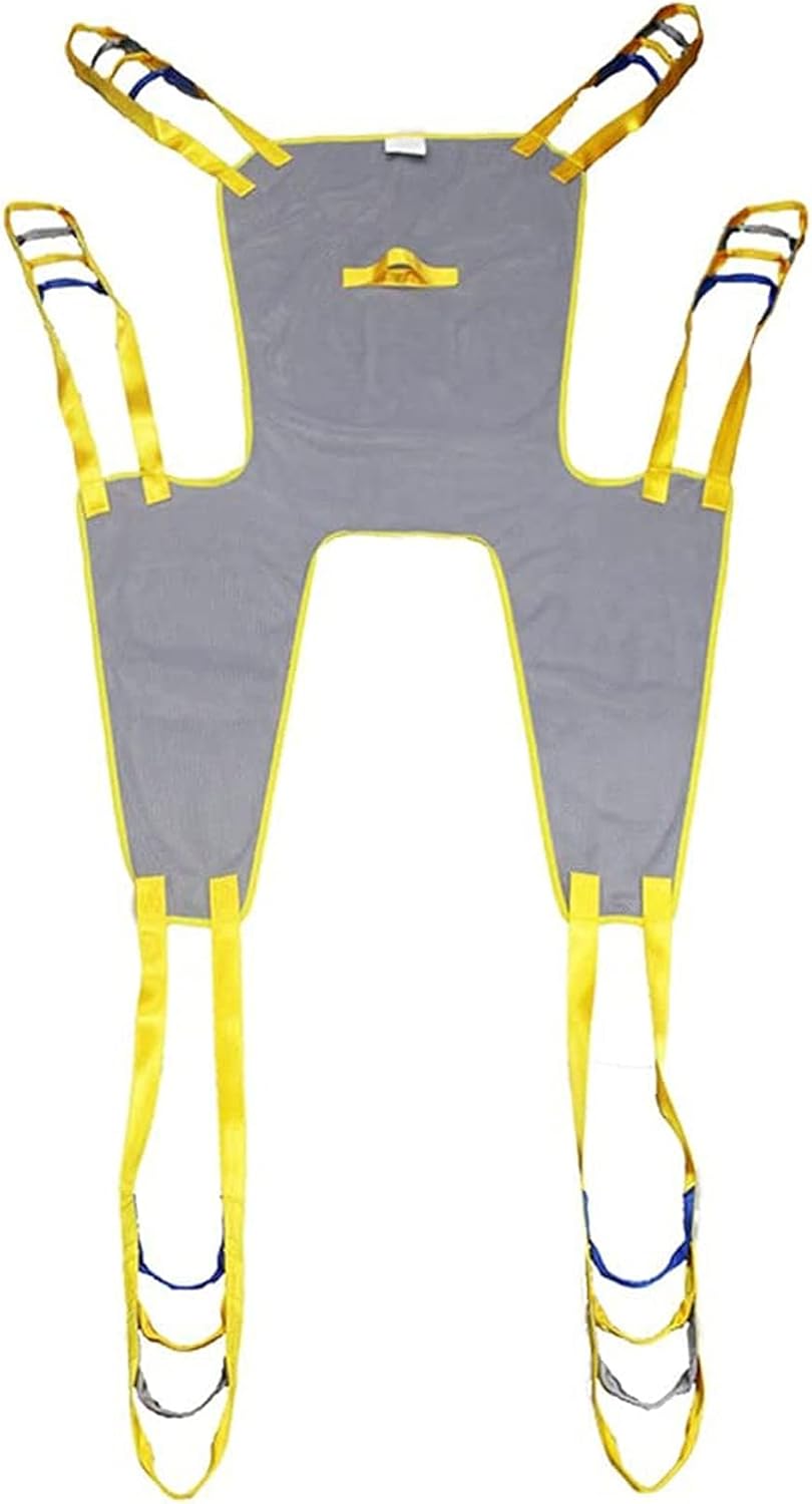 Portable Patient Lift Transfer Belt Lifting Aid for Transfers,Full Body Patient Hoist Sling Stair Slide Transfer Belt,for Elderly,Handicapped,Heavy Duty Transfer Belts,L, Large