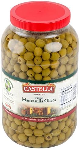 TableTop King Manzanilla Pitted Olives - 1 Gallon