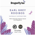 Dragonfly Rooibos Earl Grey Tea 40 per pack - Pack of 2