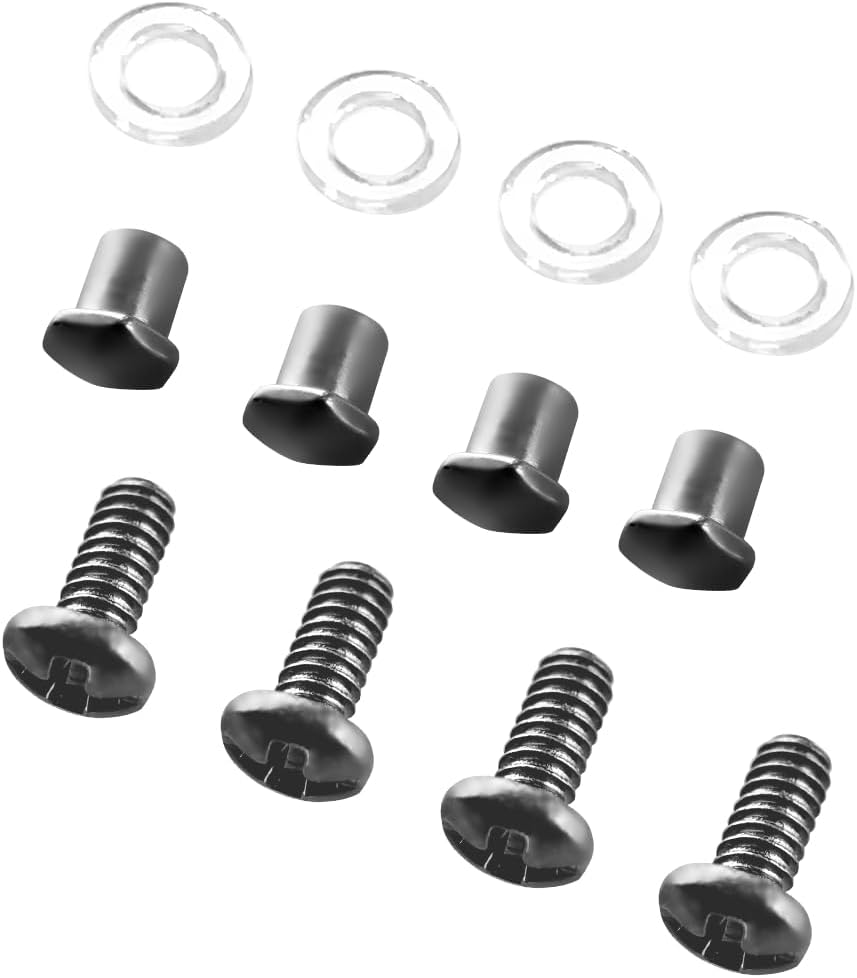 Replacement Screws for Prada Eyeglasses Sunglasses to Mount Lenses (Gunmetal)