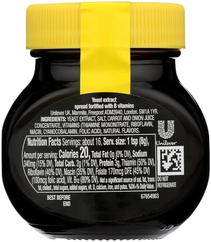 Marmite Yeast Extract Flvrd