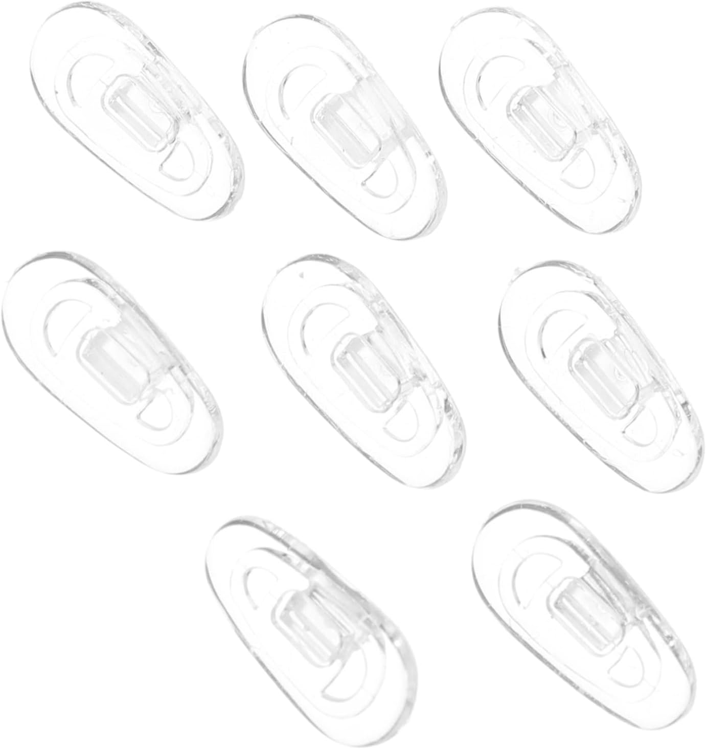 Didiseaon Cushioned Eyeglass Nose Pads 4 Pack Replacement for Glasses Frame Anti-Slip Design