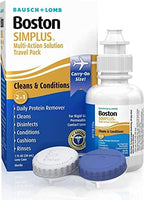 Bausch & Lomb Boston Simplus Multi-Action Solution Travel Pack 1 Oz (Pack of 5)