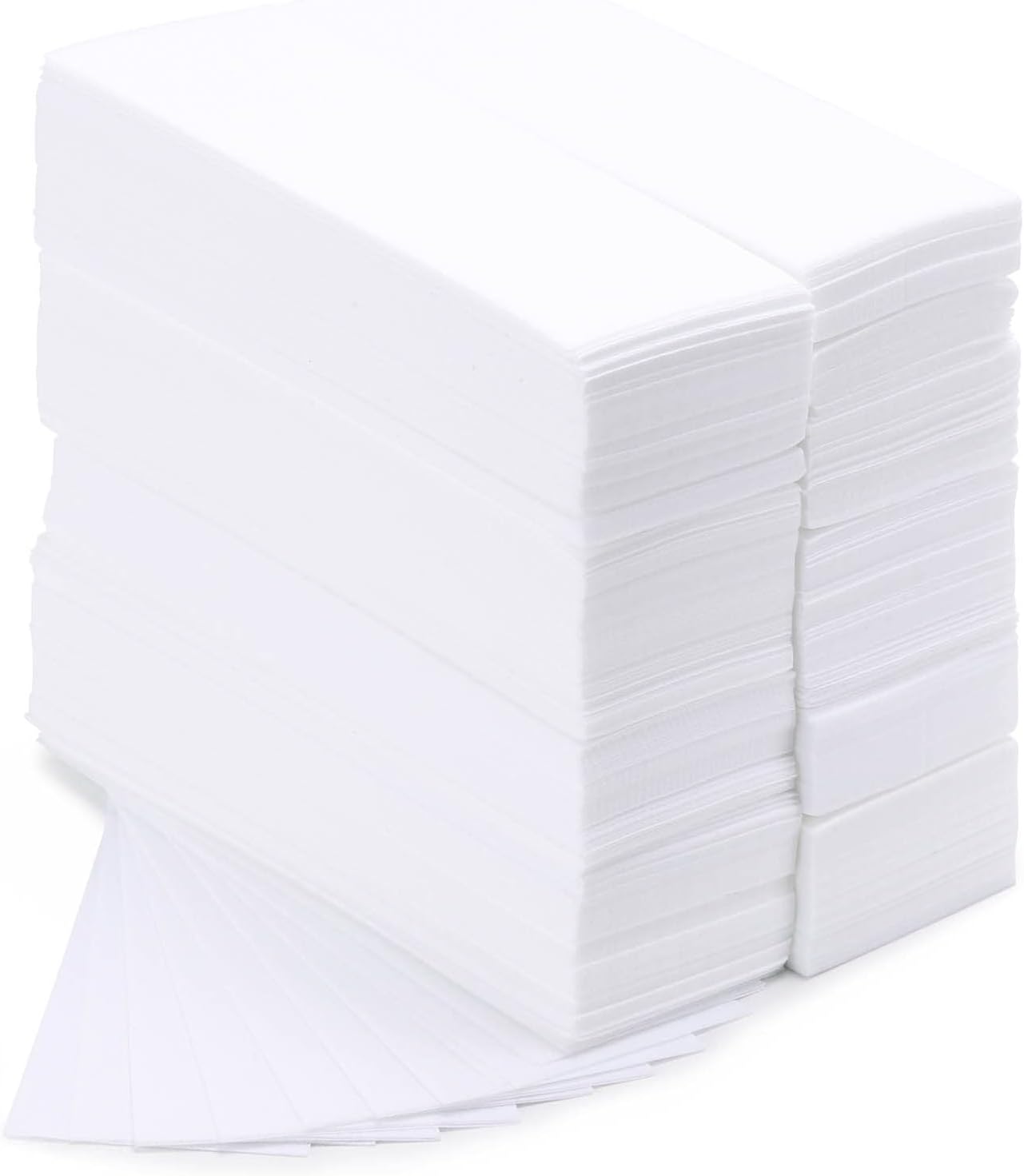 800 Pieces Large Non Woven Wax Strips 7.5 x 2.6 Inches Body and Facial Hair Removal Waxing Strips Soft Waxing Paper Sheets