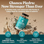 Chanca Piedra Stone Breaker - The Original Stone Breaking Formula with Celery Seed & Parsley - Supports Kidney, Gallbladder & Urinary Tract Cleansing to Help Flush Impurities - 60 Vegetarian Capsules