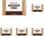Amazon Grocery, Dark Brown Sugar, 2lb (Pack of 5)