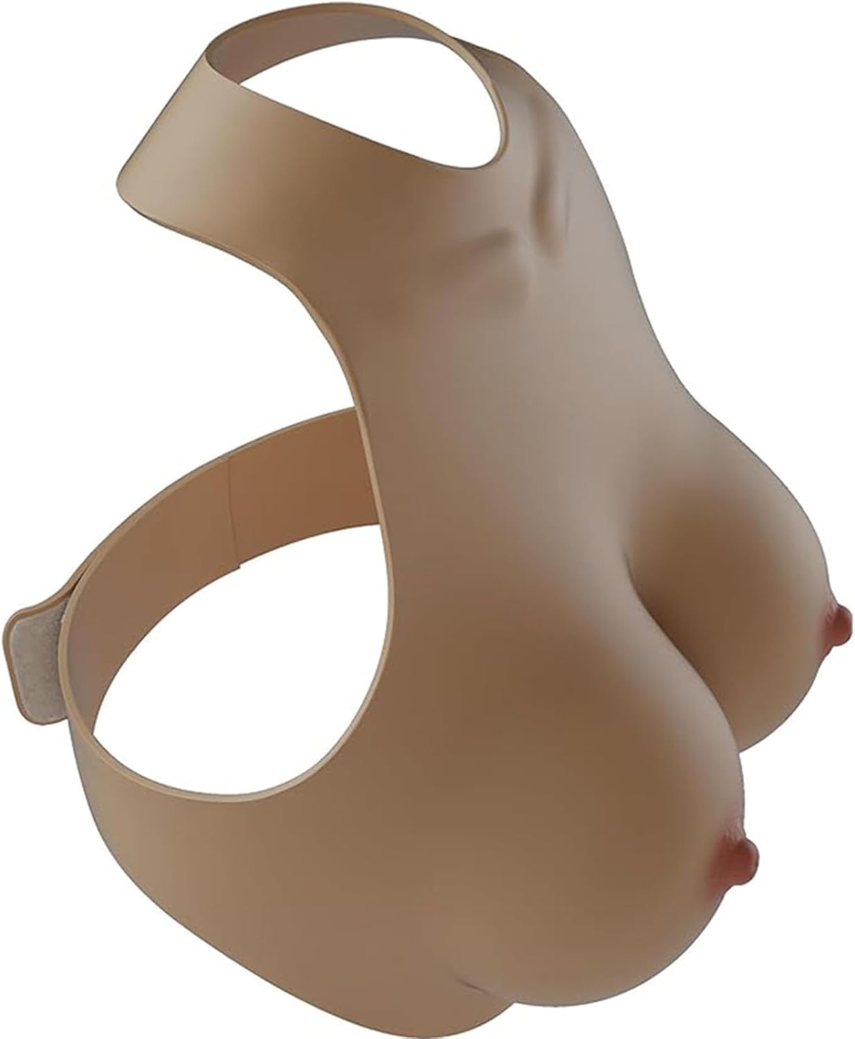 Silicone Breasts Forms, Silicone Fake Breastplate B-G CUP Silicone Filled Fake Boobs for Crossdressers Drag Queen